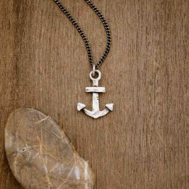 Anchor of My Soul Necklace [Sterling Silver]