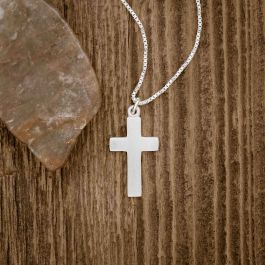 Wood Cross Necklace – Grounded Goods Design