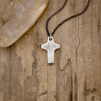 Found Cross Necklace [Sterling Silver]