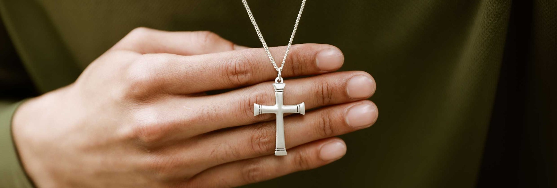 Chosen Cross Necklace by Stephen David Leonard
