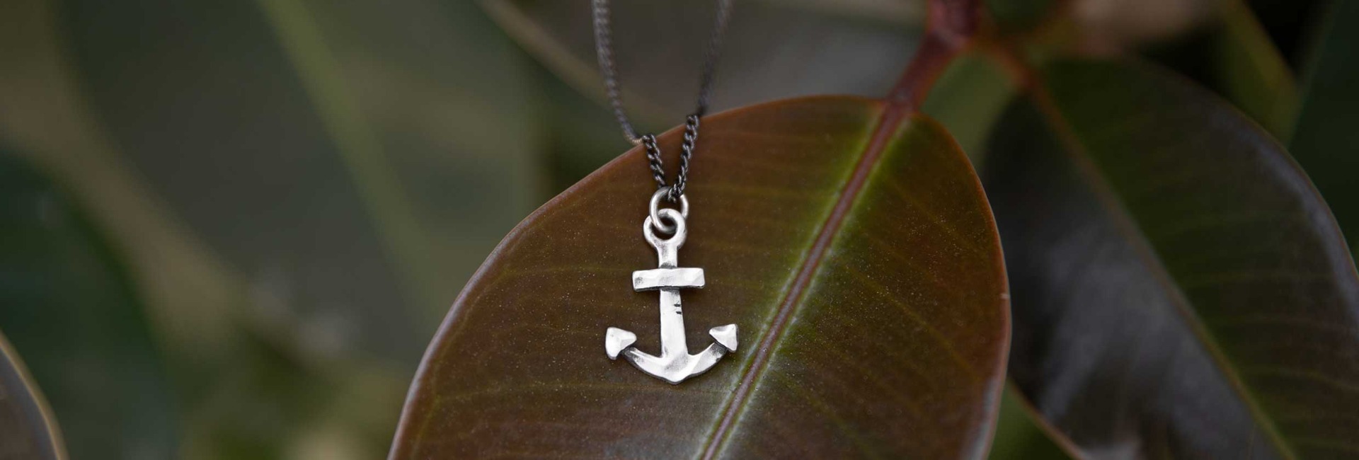 Anchor of my Soul Necklace by Stephen David Leonard