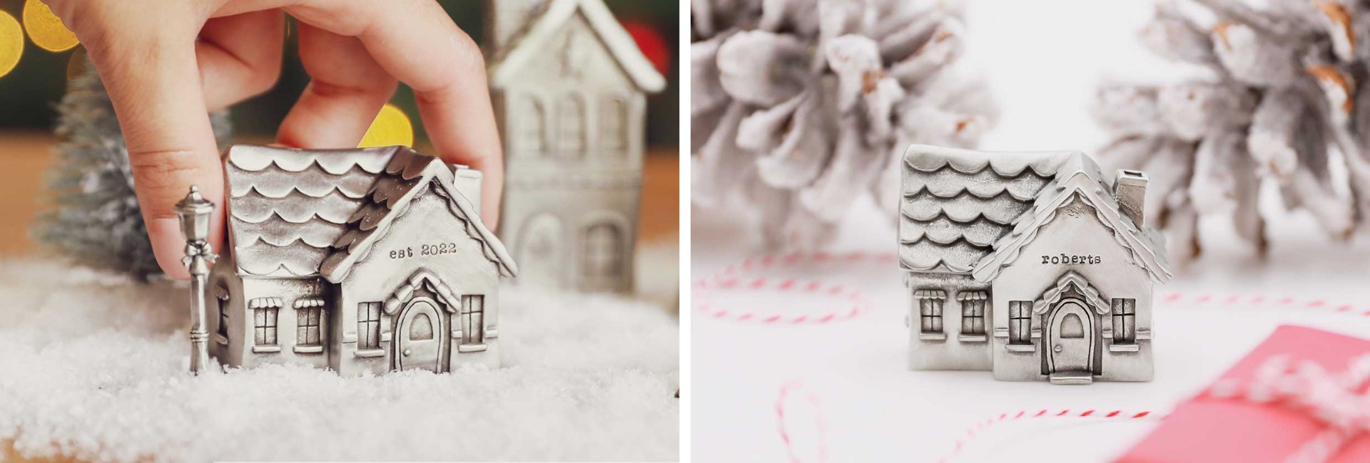 Our Cozy Cottage Christmas village add on by Lisa Leonard