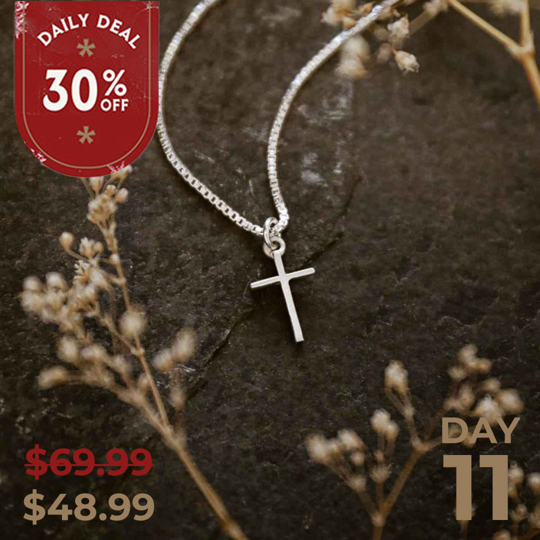 Love and Accepted Cross Necklace
